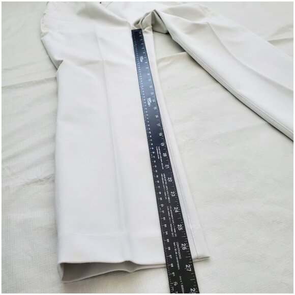 NWT SPANX Opaque White Hi-Rise Smoothing Shapewear Slim Straight Pants Size L - Picture 13 of 15